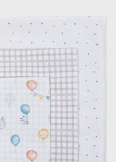 Set 3 gasas punto pequeñas